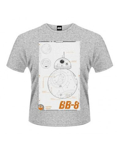 Star Wars: The Force Awakens - Bb-8 Manual (T-Shirt Unisex Tg. S)