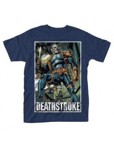 Dc Comics Deathstroke: Unmasked (T-Shirt Unisex Tg. L)