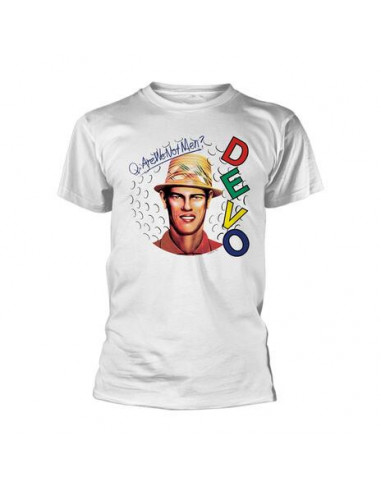 Devo: Are We Not Men? (White) (T-Shirt Unisex Tg. S)