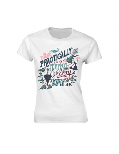 Disney: Mary Poppins Practically (T-Shirt Donna Tg. L)