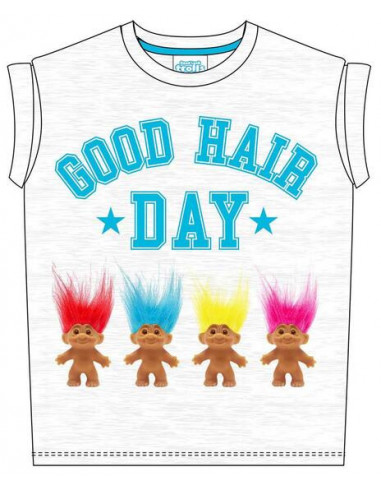 Trolls: Good Hair Day (T-Shirt Donna Tg. XL)