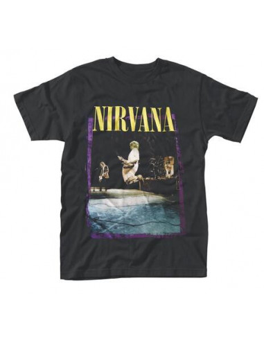 Nirvana: Stage Jump (T-Shirt Unisex Tg. M)