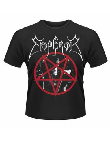 Emperor: Pentagram 2014 Front & Back Print (T-Shirt Unisex Tg. M)