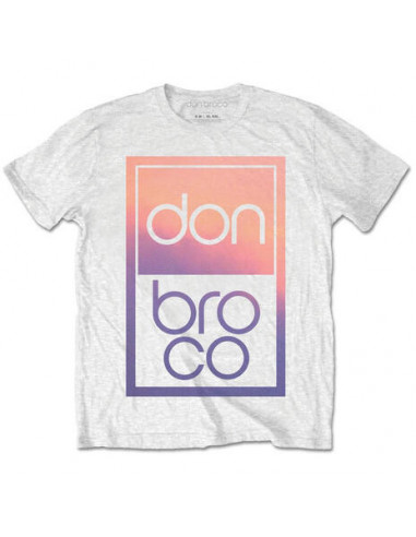 Don Broco: Gradient White (T-Shirt Unisex Tg. XL)