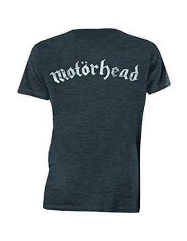 Motorhead: Distressed Logo Grey (T-Shirt Unisex Tg. S)