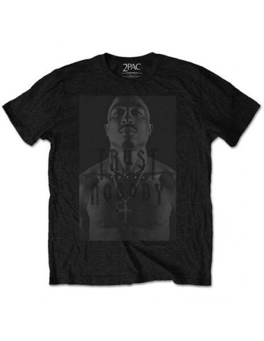 Tupac: Trust No One Black (T-Shirt Unisex Tg. L)