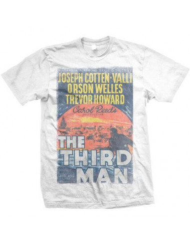 Studiocanal: The Third Man White (T-Shirt Unisex Tg. S)