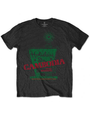 Dead Kennedys: Holiday In Cambodia (T-Shirt Unisex Tg. S)