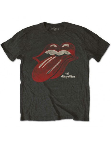 Rolling Stones (The): Vintage Tongue Logo (T-Shirt Unisex Tg. 2XL)