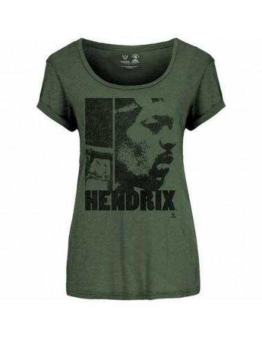 Jimi Hendrix: Let Me Live (T-Shirt Donna Tg. S)