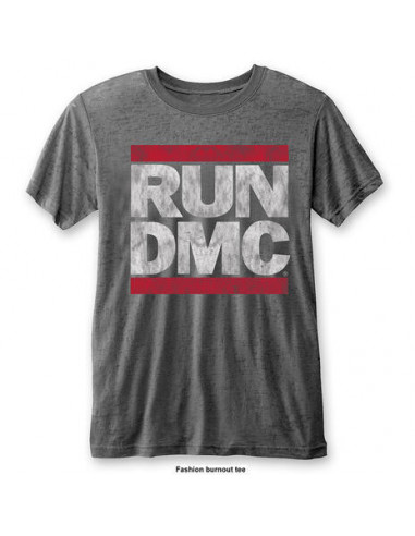 Run Dmc: Dmc Logo Grey (T-Shirt Unisex Tg. M)