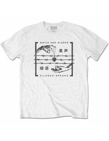 While She Sleeps: Silence Speaks (T-Shirt Unisex Tg. XL)