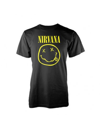 Nirvana: Smiley Logo (T-Shirt Unisex Tg. M)