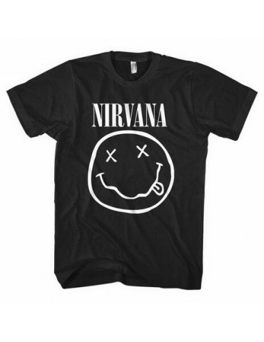 Nirvana: White Smiley (T-Shirt Unisex Tg. 2XL)