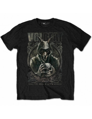 Volbeat: Goat With Skull (T-Shirt Unisex Tg. S)