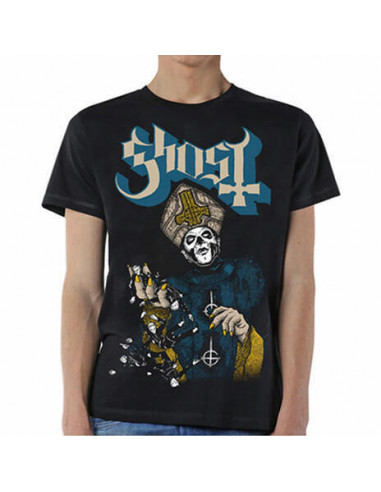 Ghost: Papa Of The World (T-Shirt Unisex Tg. L)