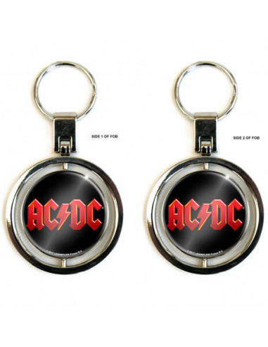 Ac/Dc: Logo (Spinner) (Portachiavi)