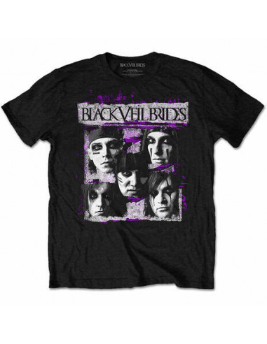 Black Veil Brides: Grunge Faces (T-Shirt Unisex Tg. 2XL)