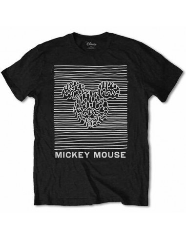 Disney: Mickey Mouse Unknown Pleasures (T-Shirt Unisex Tg. XL)