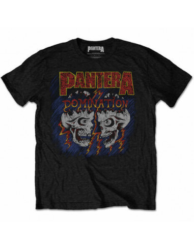 Pantera: Domination (T-Shirt Unisex Tg. S)