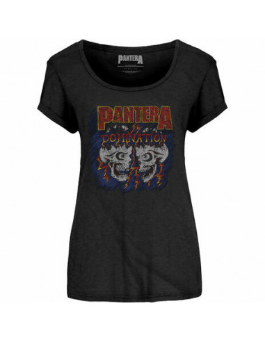 Pantera: Domination (Scoop Neck) (T-Shirt Donna Tg. XL)