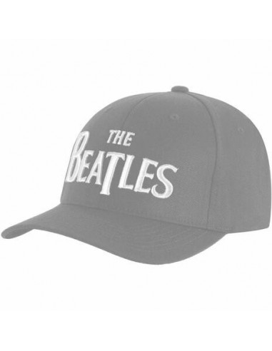 Beatles (The): Baseball White Drop T Logo (Grey) (Cappellino)