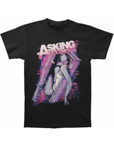 Asking Alexandria: Coffin Girl (T-Shirt Unisex Tg. 2XL)