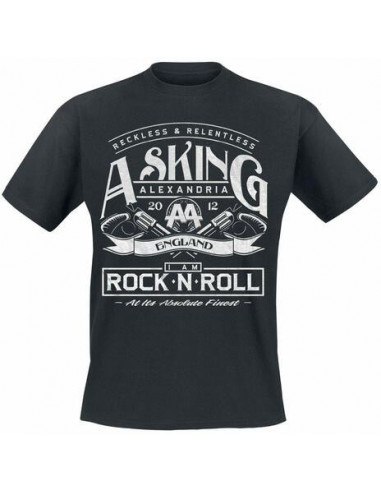 Asking Alexandria: Rock N' Roll (Retail Pack) (T-Shirt Unisex Tg. S)