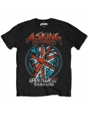 Asking Alexandria: Heart Attack (T-Shirt Unisex Tg. XL)