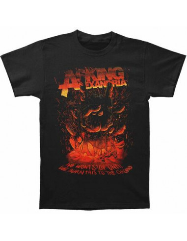 Asking Alexandria: Metal Hand (T-Shirt Unisex Tg. M)