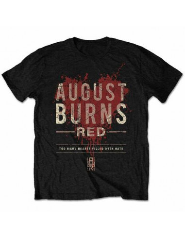 August Burns Red: Hearts Filled (Retail Pack) (T-Shirt Unisex Tg. S)