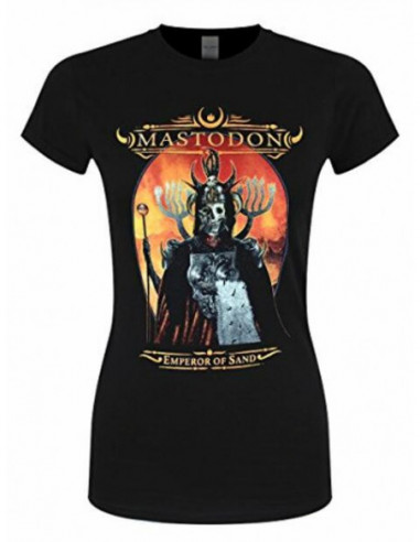 Mastodon: Emperor Of Sand (Skinny Fit) (Ex Tour) (T-Shirt Donna Tg. S)