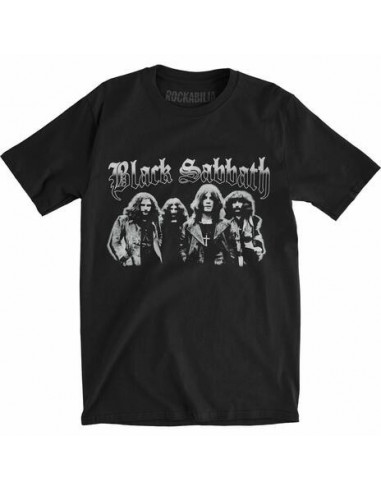 Black Sabbath: Greyscale Group (T-Shirt Unisex Tg. S)