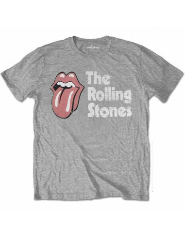 Rolling Stones (The): Men's Tee: Scratched Logo (Xx-Large)