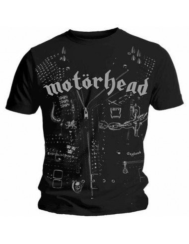 Motorhead: Leather Jacket (T-Shirt Unisex Tg. L)