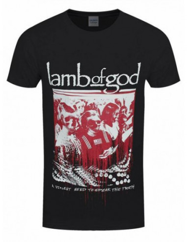 Lamb Of God: Enough Is Enough (T-Shirt Unisex Tg. S)