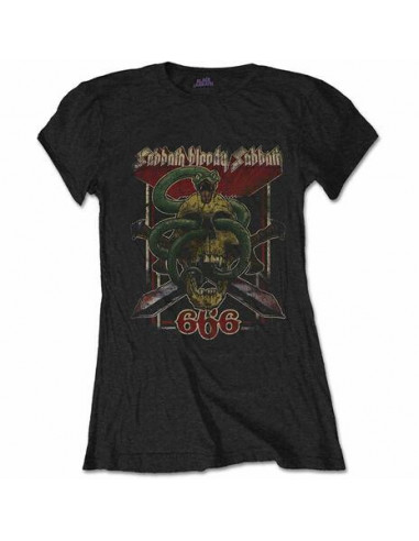 Black Sabbath: Bloody Sabbath 666 (T-Shirt Donna Tg. M)