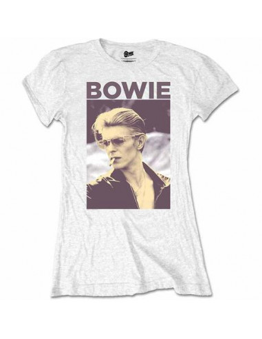 David Bowie: Smoking (Retail Pack) (T-Shirt Donna Tg. S)