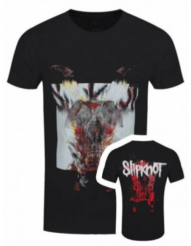 Slipknot - Devil Single - Logo Blur (Back Print) (T-Shirt Unisex Tg. 2XL)