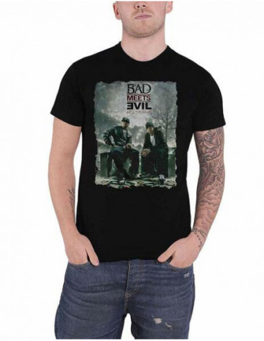 Bad Meets Evil: Burnt (T-Shirt Unisex Tg. XL)