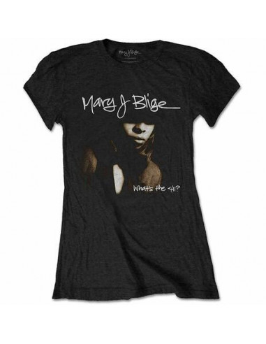 Mary J Blige: Cover (T-Shirt Donna Tg. S)