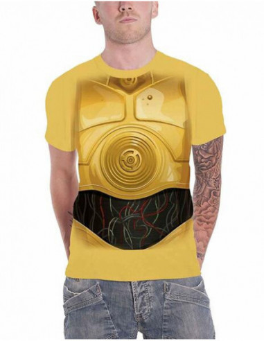 Star Wars: C-3Po Chest (T-Shirt Unisex Tg. S)