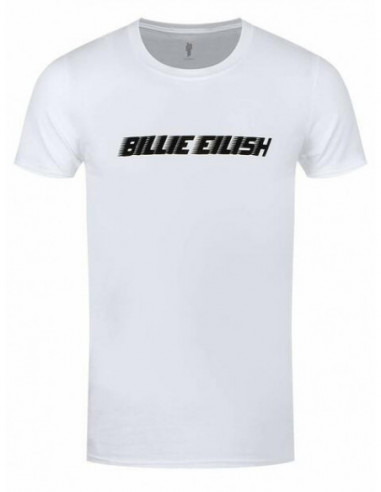 Billie Eilish: Black Racer Logo (T-Shirt Unisex Tg. L)