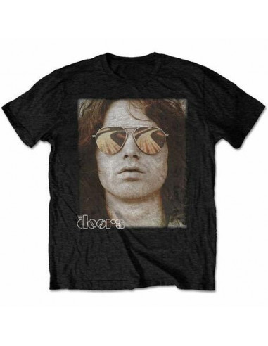 Doors (The): Jim Face (T-Shirt Unisex Tg. 2XL)