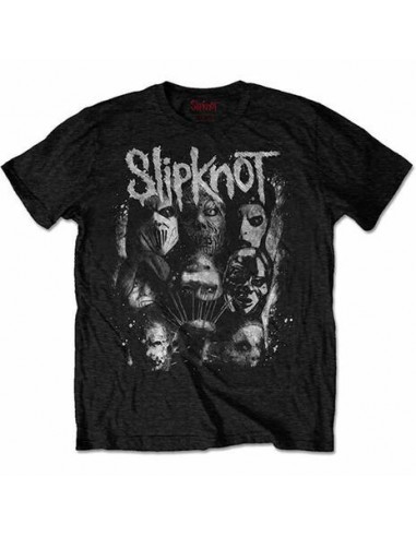 Slipknot: Wanyk White Splatter (Back Print) (T-Shirt Unisex Tg. XL)