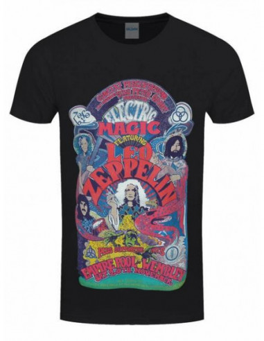 Led Zeppelin: Full Colour Electric Magic (T-Shirt Unisex Tg. 2XL)