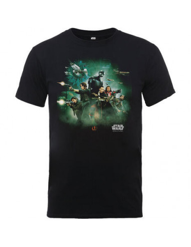 Star Wars: Rogue One Poster Black (T-Shirt Bambino 5/6 Anni)