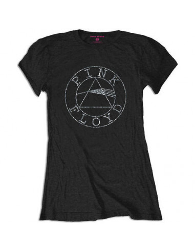 Pink Floyd: Circle Logo (T-Shirt Donna Tg. M)