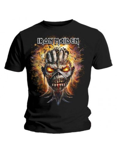 Iron Maiden: Eddie Exploding Head (T-Shirt Unisex Tg. M)