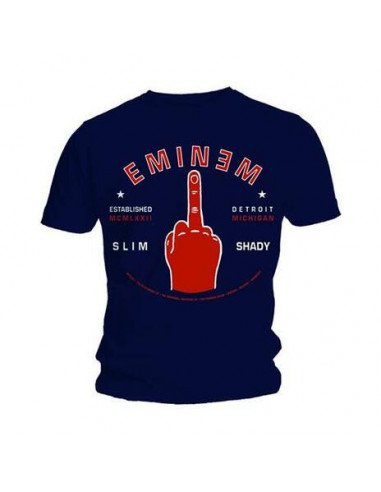 Eminem: Detroit Finger (T-Shirt Unisex Tg. 2XL)